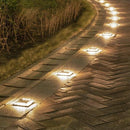 Kit com 20 Luminarias LEDs à Energia Solar Resistente à Água para Caminho Solara