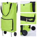 Saco de Compras Dobrável com Rodas - ShopRoll