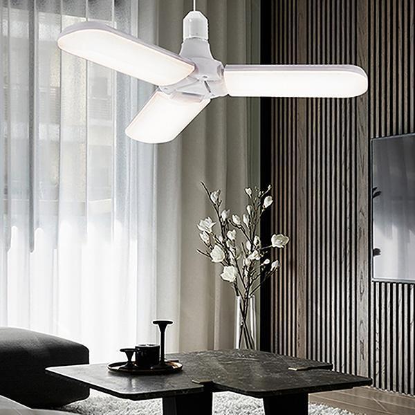 Pás de Ventilador Dobráveis com Lampada LED - LuminAir Breeze