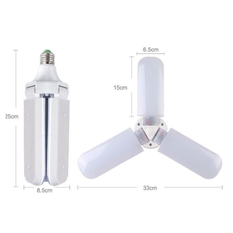 Pás de Ventilador Dobráveis com Lampada LED - LuminAir Breeze