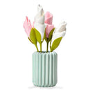 4 Pcs de Porta-Guardanapos de Flores