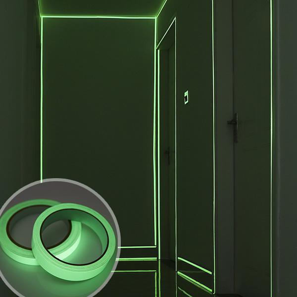 Fita Luminosa Autoadesiva que Brilha no Escuro 10m