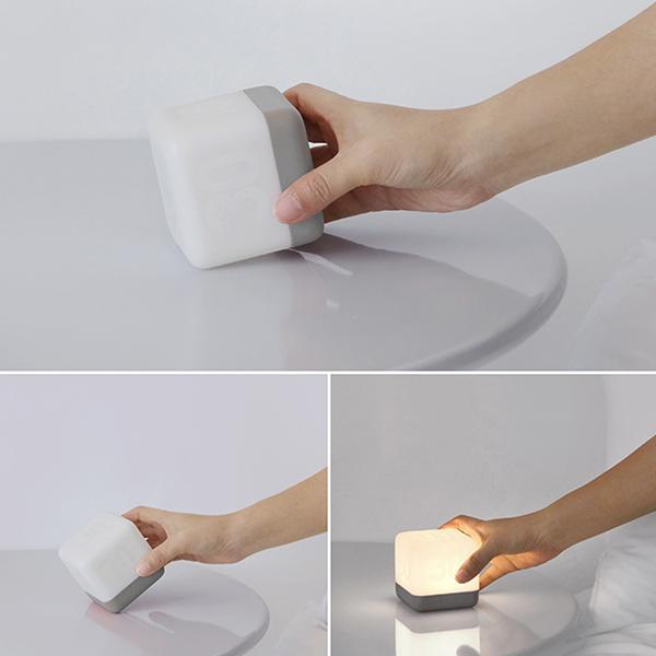 Luz Noturna LED com Sensor de Gravidade e Temporizador - EstrelaGuard