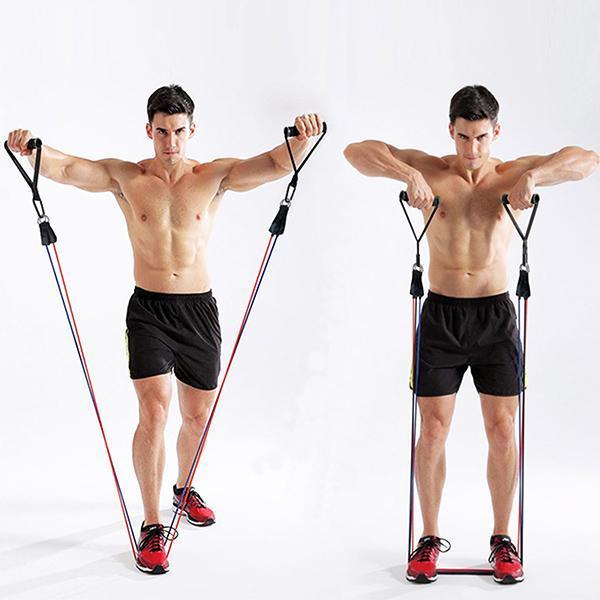 Conjunto de Banda de Resistência de Treino em Casa - PowerFlex Home