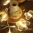 Fio de Luzes com 48 LEDs de Borboleta WingedGlow