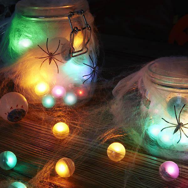 10 Pcs Luzes LED de Fadas do Dia das Bruxas