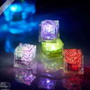 12 Pcs Cubos LED Ativados por Água - Magic Glow Ice