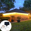Fita de Luz LED de 5m à Energia Solar com 2 Modos de Iluminação à Prova D'água