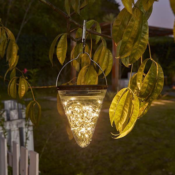 Luz Solar de Fio de Cobre em Cone - CopperCone Light