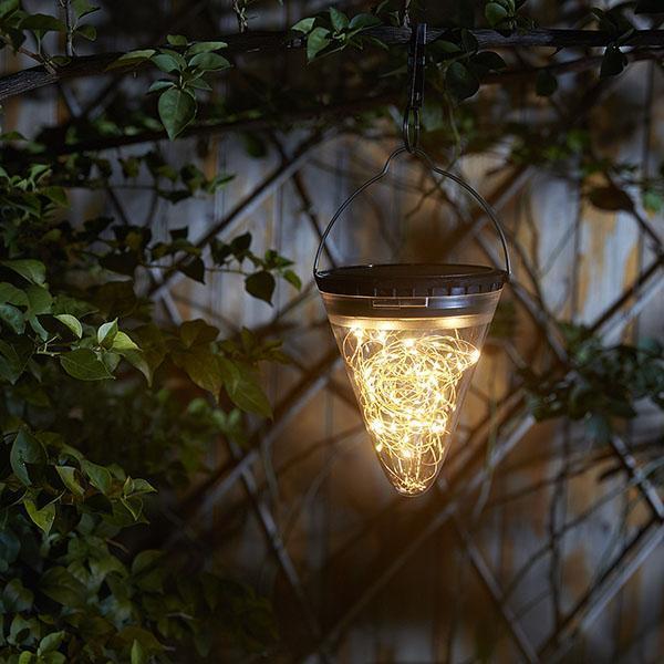 Luz Solar de Fio de Cobre em Cone - CopperCone Light