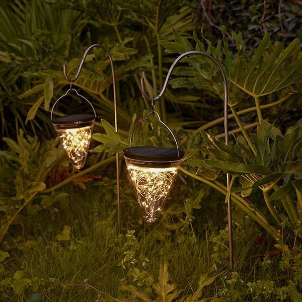 Luz Solar de Fio de Cobre em Cone - CopperCone Light