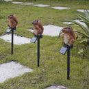 Esquilo de Luz Decorativa de Jardim à Energia Solar