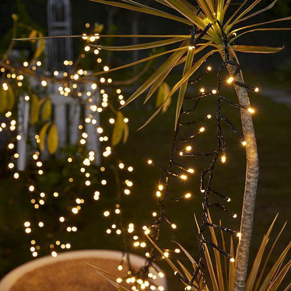 Luzes Pisca-Pisca LED Movidas à Energia Solar