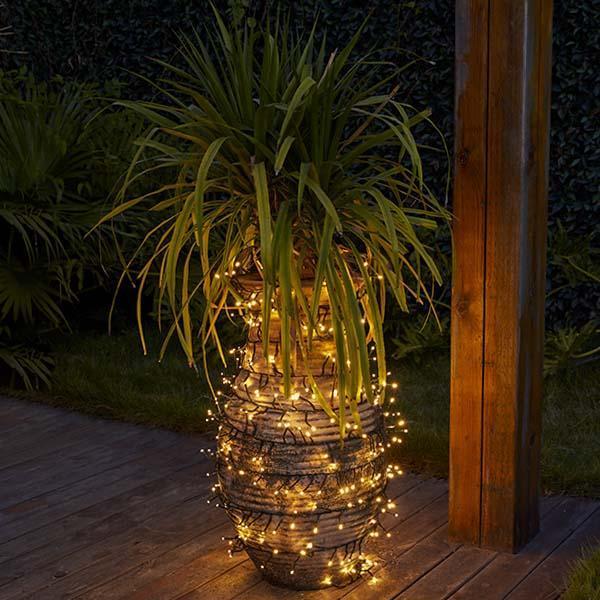 Luzes Pisca-Pisca LED Movidas à Energia Solar