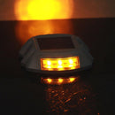 2 peças de Luzes LED Resistentes para Entrada de Automóveis à Energia Solar