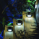 2 peças de Luzes LED Resistentes para Entrada de Automóveis à Energia Solar