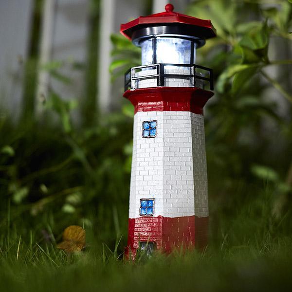 Farol LED Movido à Energia Solar