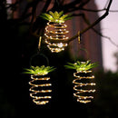 Luz LED de Abacaxi à Energia Solar - Radiância Tropical