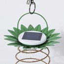 Luz LED de Abacaxi à Energia Solar - Radiância Tropical