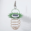 Luz LED de Abacaxi à Energia Solar - Radiância Tropical