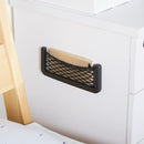 Kit com 4 Peças de Bolso Ultra Fino Porta Objetos para Porta de Carro