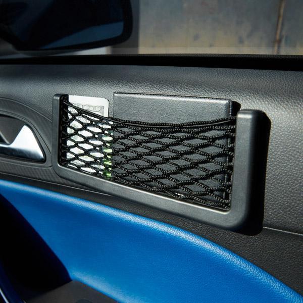 Kit com 4 Peças de Bolso Ultra Fino Porta Objetos para Porta de Carro