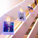 Cordão de Luzes Led com Pregadores para Fotografias - Photo Clip Lights