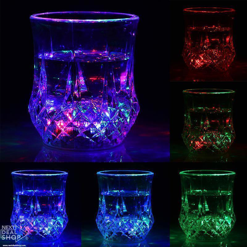 2 Peças de Copo Festeiro com Luzes - Glowy Drink