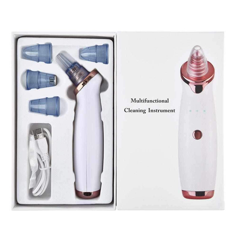 Removedor de Poros Elétrico Portátil a Vácuo 3 em 1 Recarregável PoreCleaner