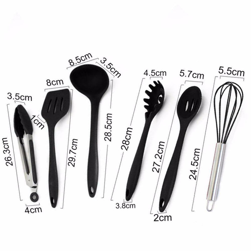 Kit de Utensílios em Silicone