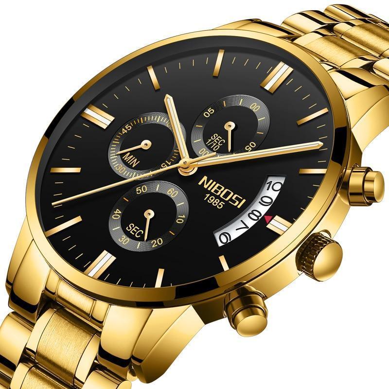 Relógio Nibosi Luxo Blindado Original