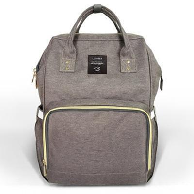 Bolsa Mochila Maternidade Multifunção Impermeável LeQueen - Essential Baby Bag