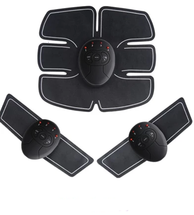 Kit Completo Estimulador Muscular Tonificante 1 ABS e 2 BODY com 10 Níveis de Intensidade