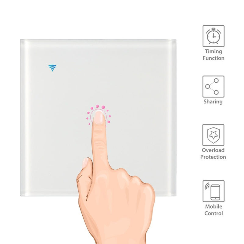 Smart Interruptores Wifi Touch Screen LemonBest