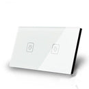 Smart Interruptor Wifi Touch Screen Wallpad 2 Teclas - Retangular