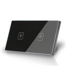 Smart Interruptor Wifi Touch Screen Wallpad 2 Teclas - Retangular