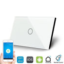 Smart Interruptor Wifi Touch Screen Wallpad 1 Tecla - Retangular