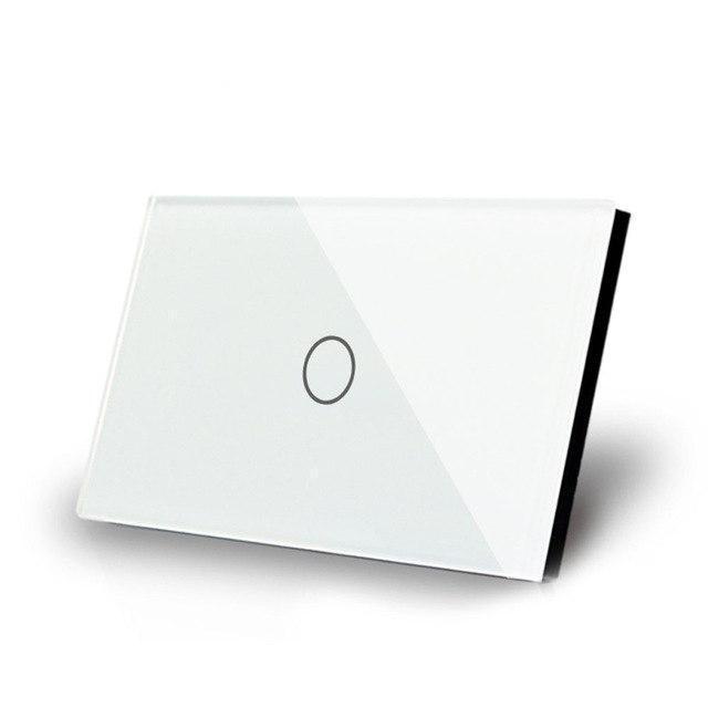 Smart Interruptor Wifi Touch Screen Wallpad 1 Tecla - Retangular
