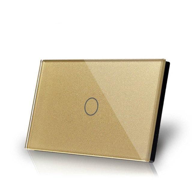 Smart Interruptor Wifi Touch Screen Wallpad 1 Tecla - Retangular