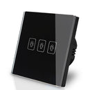 Smart Interruptor Wifi Touch Screen Wallpad 3 Teclas - Quadrado