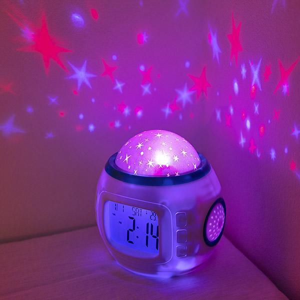 Despertador Projetor de Céu Estrelado StarGaze