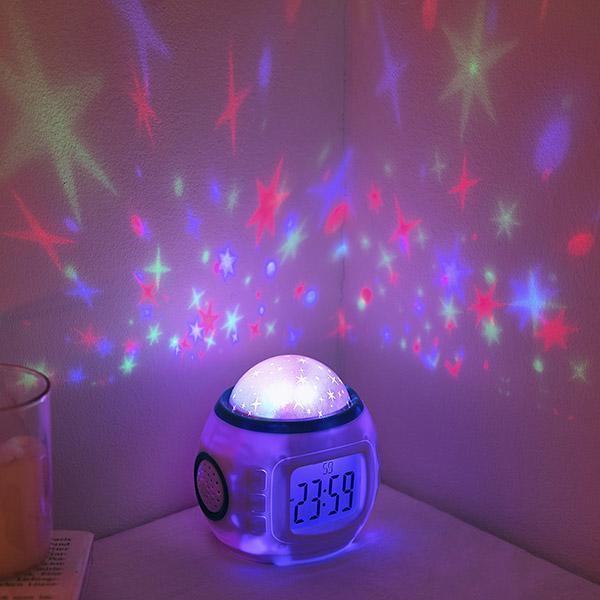 Despertador Projetor de Céu Estrelado StarGaze