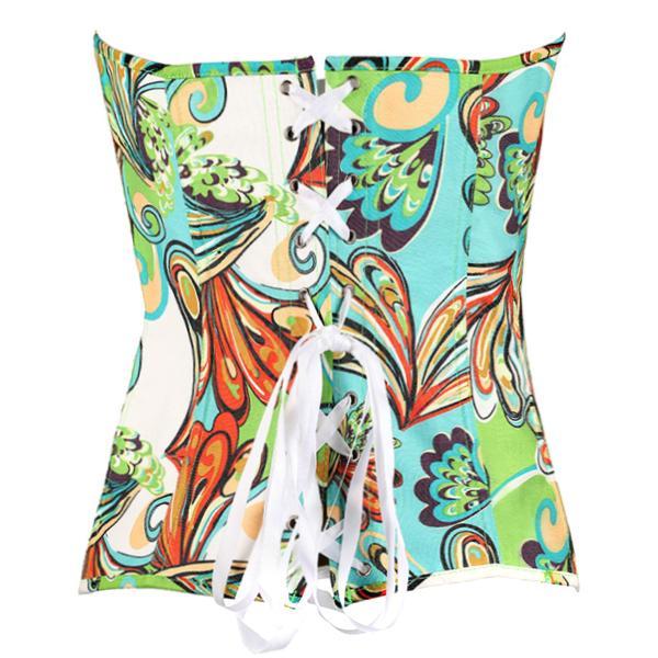 Conjunto Corset Estiloso de Borboletas