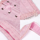 Conjunto Corset Rendado Ajustável