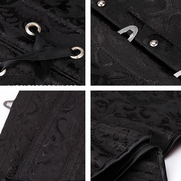 Corset Bordado com Botões - DivineLace