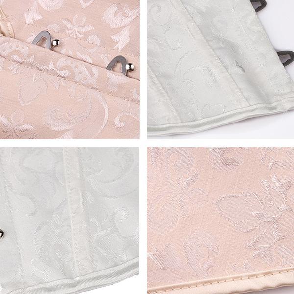 Corset Bordado com Botões - DivineLace