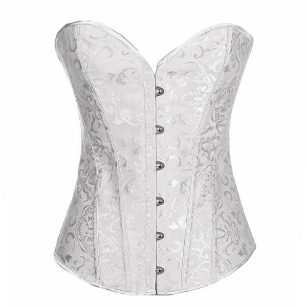 Corset Bordado com Botões - DivineLace