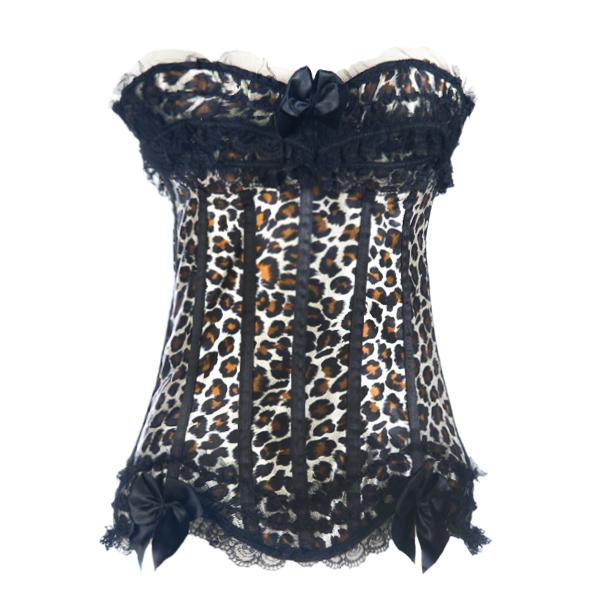 Corset Com Rendas Ajustável