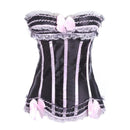 Corset Com Rendas Ajustável