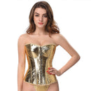 Corset Dourado Fashion Ajustável